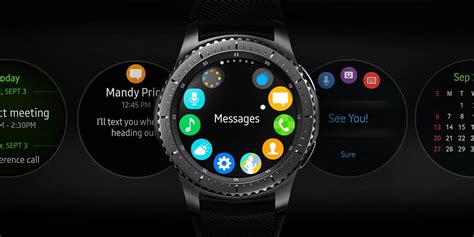 samsung gear s3 frontier functions.